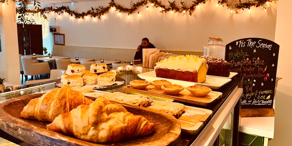 Freshly baked scones and pastries at Redwood Bistro