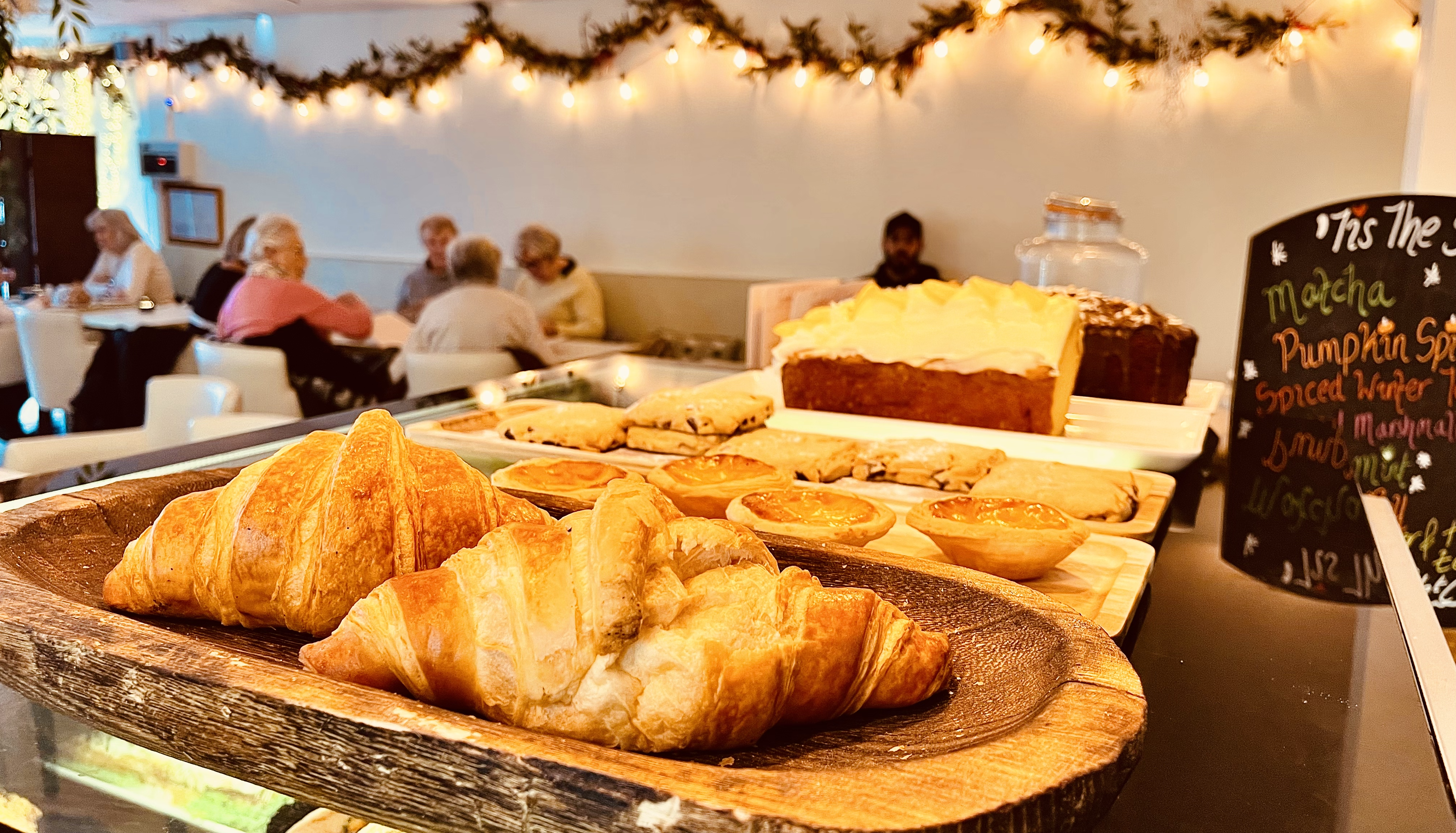 Freshly baked scones and pastries at Redwood Bistro